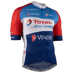Nalini TOTAL DIRECT ENERGIE 2021 Short Sleeve Jersey, for men, size L, Cycling shirt, Cycle clothing