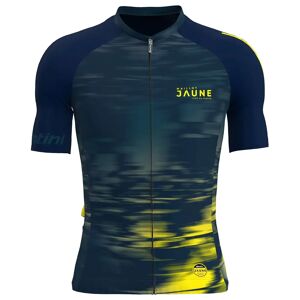 Santini TOUR DE FRANCE Le Maillot Jaune Esprit 2024 Short Sleeve Jersey, for men, size S, Cycling jersey, Cycling clothing