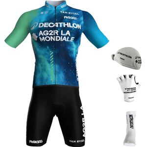 Rosti DECATHLON AG2R LA MONDIALE Race 2024 Maxi-Set (5 pieces) Maxi Set (5 pieces), for men, Cycling clothing