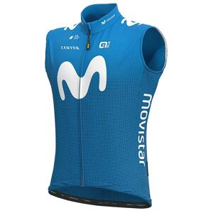 Alé MOVISTAR TEAM Wind Vest 2021, for men, size S, Cycling vest, Cycling clothing