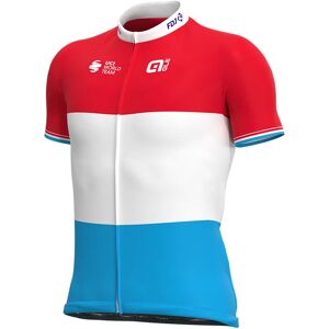 Alé GROUPAMA-FDJ Luxembourgian Champion 2021 Short Sleeve Jersey, for men, size S, Cycling jersey, Cycling clothing