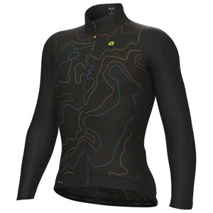 ALÉ Checker Long Sleeve Jersey Long Sleeve Jersey, for men, size L, Cycling jersey, Cycling clothing