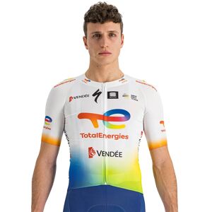 Sportful TEAM TOTALENERGIES Pro Race Bomber 2023 Short Sleeve Jersey, for men, size S, Cycling jersey, Cycling clothing