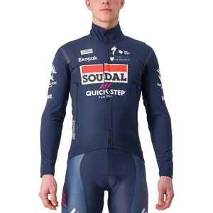 Castelli SOUDAL QUICK-STEP Perfetto 2024 Light Jacket, for men, size M, Cycle jacket, Cycle clothing