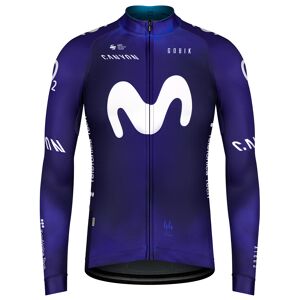 Gobik MOVISTAR TEAM Race 2023 Long Sleeve Jersey, for men, size S, Cycling jersey, Cycling clothing