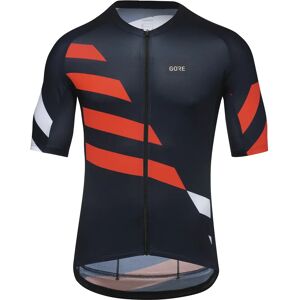 Gore Wear Spirit Signal Chaos Short Sleeve Jersey Short Sleeve Jersey, for men, size L, Cycling jersey, Cycling clothing