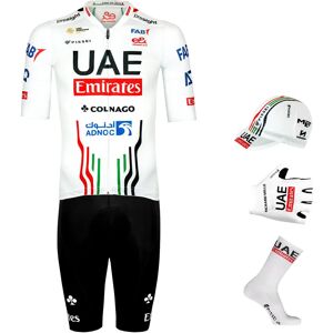 Pissei UAE EMIRATES Race 2024 Maxi-Set (5 pieces), for men, Cycling clothing