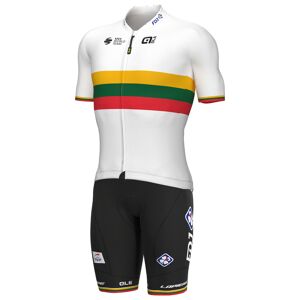 Alé GROUPAMA-FDJ Lithuanian Champion 2022 Set (cycling jersey + cycling shorts) Set (2 pieces), for men, Cycling clothing