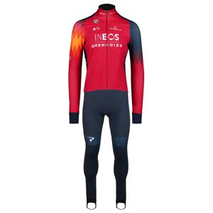 Bioracer INEOS Grenadiers Icon Tempest 2023 Set (winter jacket + cycling tights) Set (2 pieces), for men