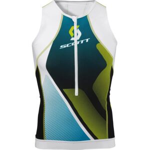 SCOTT Tri Top Plasma, for men, size S, Triathlon top, Triathlon clothing