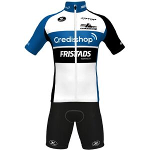 Vermarc CREDISHOP-FRISTADS 2021 Set (cycling jersey + cycling shorts), for men, Cycling clothing