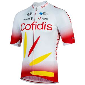 Nalini COFIDIS SOLUTIONS CREDITS 2019 Short Sleeve Jersey, for men, size M, Cycle jersey, Cycling clothing