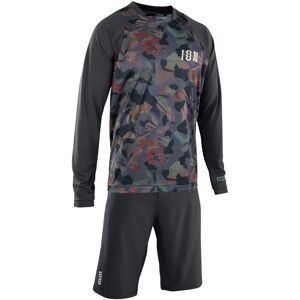 ION Scrub Set (cycling jersey + cycling shorts) Set (2 pieces), for men