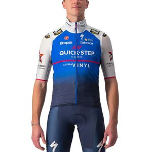 Castelli QUICK-STEP ALPHA VINYL 2022 Wind Vest, for men, size 2XL, Bike vest, Cycling gear