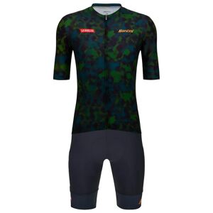Santini LA VUELTA Angliru 2023 Set (cycling jersey + cycling shorts) Set (2 pieces), for men, Cycling clothing