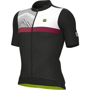 ALÉ Zig Zag Short Sleeve Jersey, for men, size L, Cycling jersey, Cycling clothing