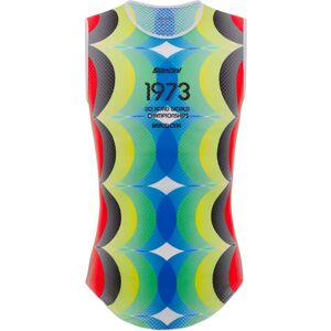 Santini UCI GRANDI CAMPIONI Sleeveless Cycling 1973 Barcelona 2024 Base Layer, for men, size XL