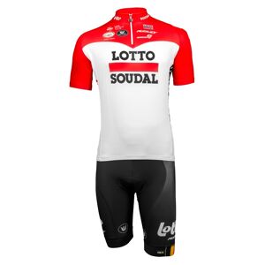 Vermarc LOTTO SOUDAL 2018 Set (cycling jersey + cycling shorts), for men, Cycling clothing