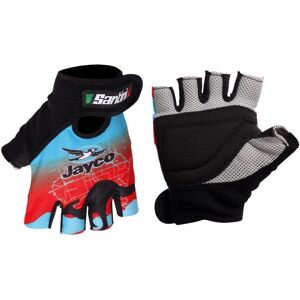 Santini JAYCO AIS 2012 Cycling Gloves, for men, size S, Cycling gloves, Cycling clothing