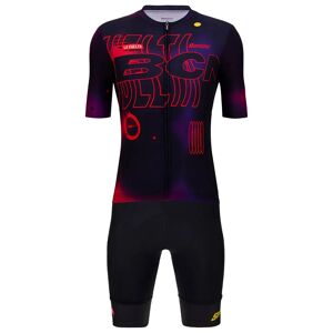Santini LA VUELTA Barcelona 2023 Set (cycling jersey + cycling shorts) Set (2 pieces), for men, Cycling clothing