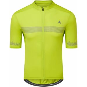 Nightvision men's short sleeve cycling jersey 2022: lime l - ZFAL25MNVIS2-99-L - Altura