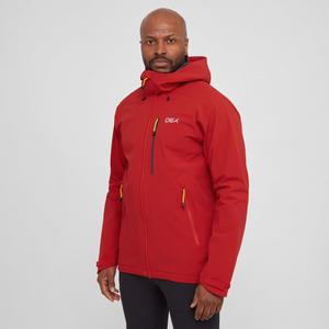 OEX Men's Aonach II Waterproof Jacket, Red  - Red - Size: Large