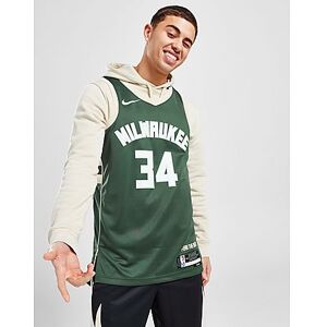 Nike NBA Milwaukee Bucks Icon Antetokounmpo #34 Jersey - Fir - Mens, Fir