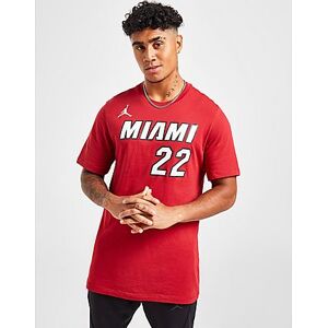 Jordan NBA Miami Heat Butler #22 T-Shirt - Red - Mens, Red