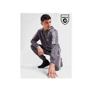 adidas Badge of Sport Linear Tracksuit - Grey - Mens, Grey