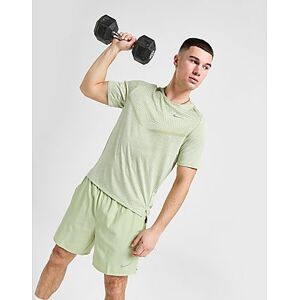 Nike TechKnit Dri-FIT T-Shirt - Olive Aura/Sea Glass - Mens, Olive Aura/Sea Glass