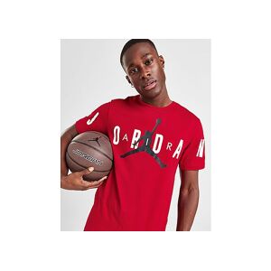 Jordan Air Stretch T-Shirt - Gym Red/Black/White - Mens, Gym Red/Black/White