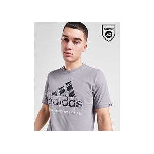 adidas Badge of Sport Digital Infill T-Shirt - Grey - Mens, Grey