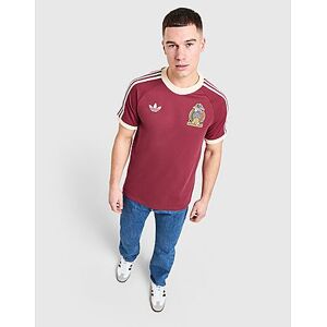 adidas Originals Mexico 3-Stripes T-Shirt - Noble Maroon - Mens, Noble Maroon