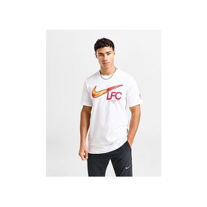 Nike Liverpool FC Swoosh T-Shirt - White - Mens, White