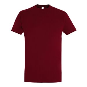 (S, Chilli Red) SOLS Mens Imperial Heavyweight Short Sleeve T-Shirt