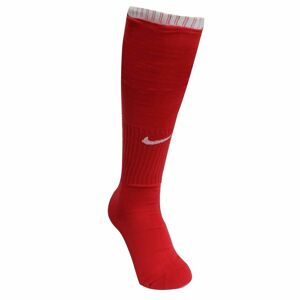(12k-2) Nike Long Sports Red White Mens Football Socks 591574 689 (UK )
