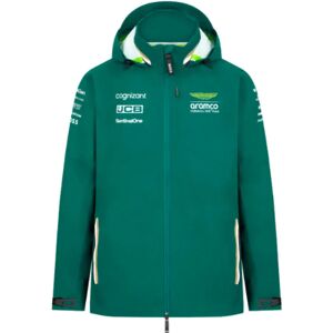 Pelmark 2024 Aston Martin Team Rain Jacket (Green) - XXL Adults Male