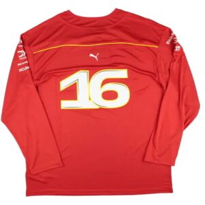 Puma 2024 Ferrari Team Hockey Jersey - Charles Leclerc 16 - XXXL Adults Male