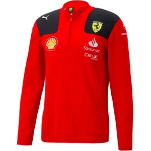 Puma 2023 Ferrari Team Half Zip Sweat (Red) - Large Adults Male