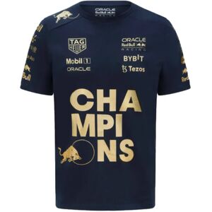 Puma 2022 Red Bull Racing Constructors World Champions T-Shirt (Navy) - Large Adults Male