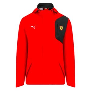 Puma 2023 Ferrari Fanwear Rain Jacket (Red) - Large Adults Male
