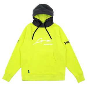 Pelmark 2023 Aston Martin Lifestyle Alonso Hoody (Lime Green) - Large Adults Male
