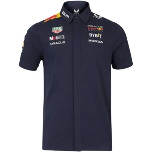 Castore 2024 Red Bull Racing Team Buttoned Shirt (Night Sky) - Large Adults Male