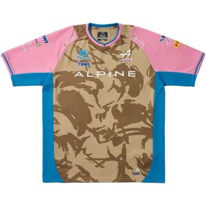 Palace X Kappa For Alpine Drive Jersey Desert Camo - Size: XL - blue - Size: XL