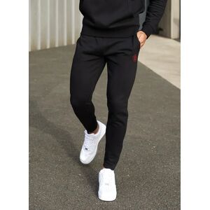 Gym King Pro Logo Jogger - Black/Red L Men