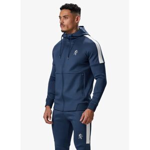 Gym King Core Plus Poly FZ Hood - Moonlight Blue Xxl Men