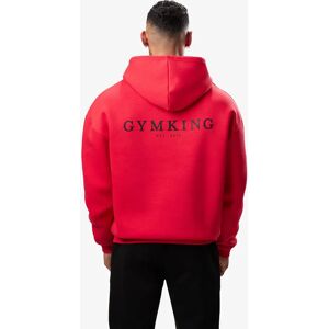 Gym King Established Hood - Red/Black M Men