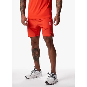 Gym King Flex 6" Short - Chilli Red/White Xs Men