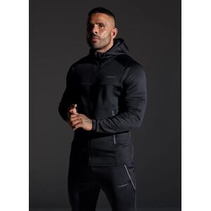 Gym King Eclipse Poly FZ Hood - Black M Men