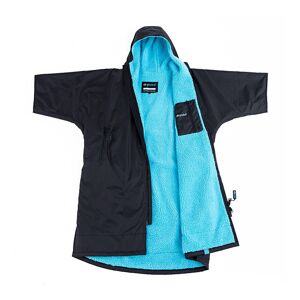 Dryrobe Advance Adults Blue Short Sleeve Outdoor Robe  - Blue